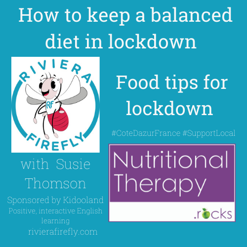 Nutrition Immunity for balance during lockdown &  beyond